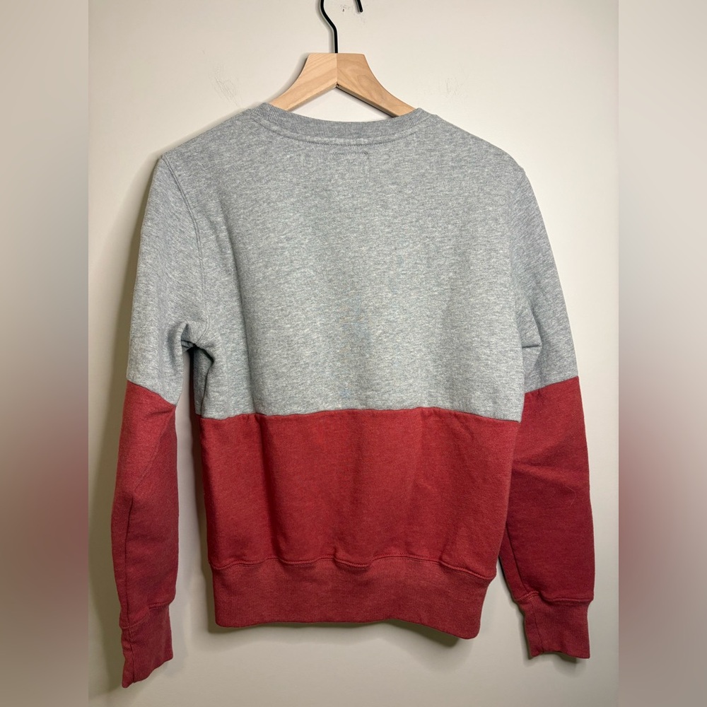 ‘47 TEMPLE OWLS GREY GIBSON LONG SLEEVE Crewneck SWEATSHIRT size small - Picture 6 of 7